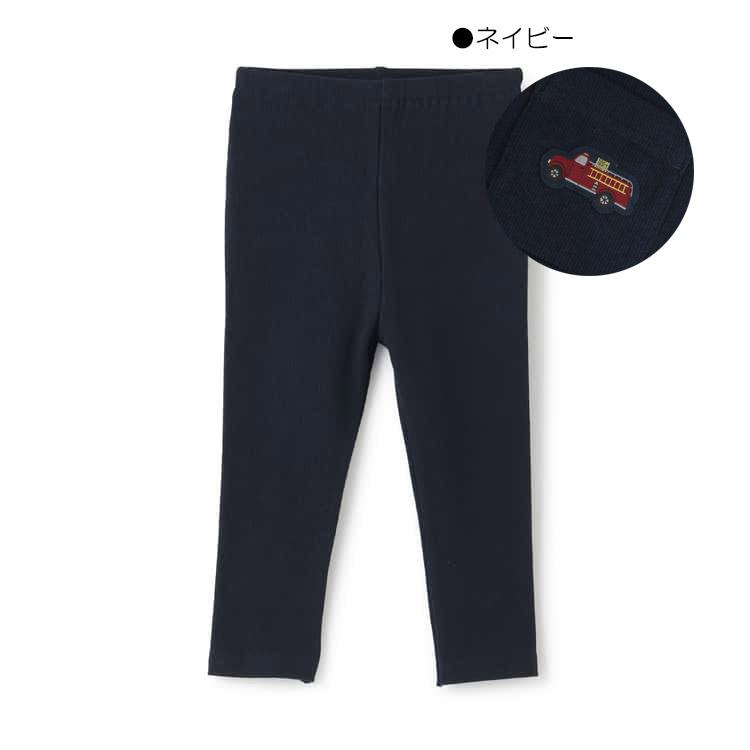 早割10％OFF ロングパンツ レギンス 男の子 10分丈 プティマイン 80-130cm ベビー キッズ 子供服 petit main K 新作 2603 74 | petit main | 12