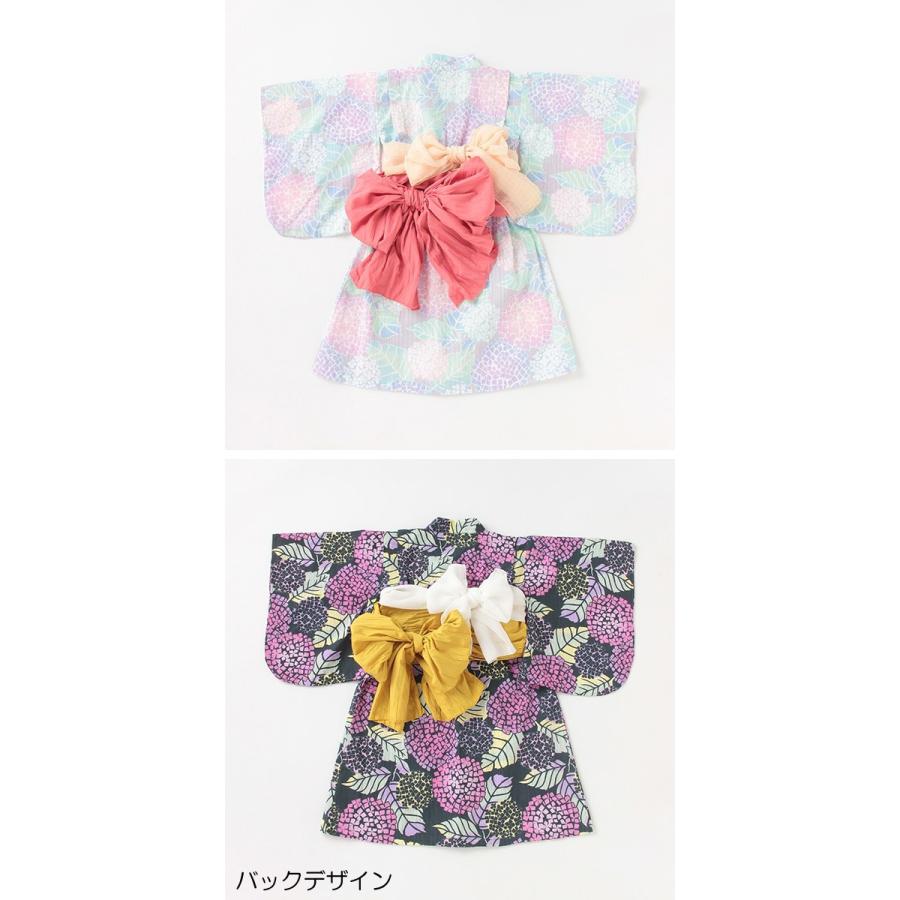 Petit Main プティマイン 浴衣 あじさい 女の子 紫陽花 総柄 帯付き ワンピース お祭り 盆踊り 花火 キッズ 子供服 浴衣 ネコポス便ng 新作 2102 C Ptm 子供服 ベビー服通販タンタン 通販 Yahoo ショッピング