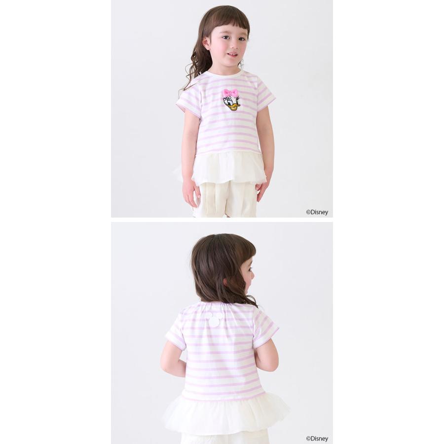 petit main 10％OFFセール プティマイン 半袖Tシャツ ディズニーコラボ