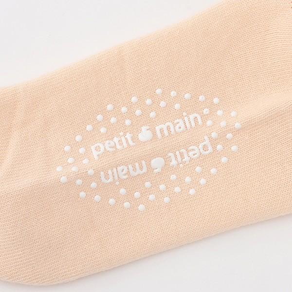 petit main 20％OFFセール プティマイン リボンハイソックス 立体