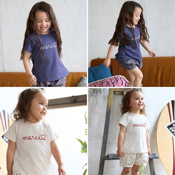 petit main 20％OFFセール 水陸両用 半袖Tシャツ プティマイン ロゴ