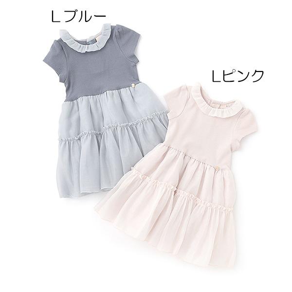 petit main 40％OFFセール オーガンジーワンピース プティマイン