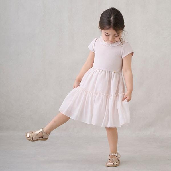 petit main 20％OFFセール オーガンジーワンピース プティマイン