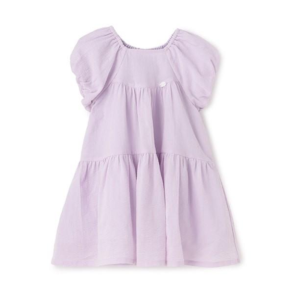 petit main 10％OFFセール 半袖ワンピース バルーンスリーブ 