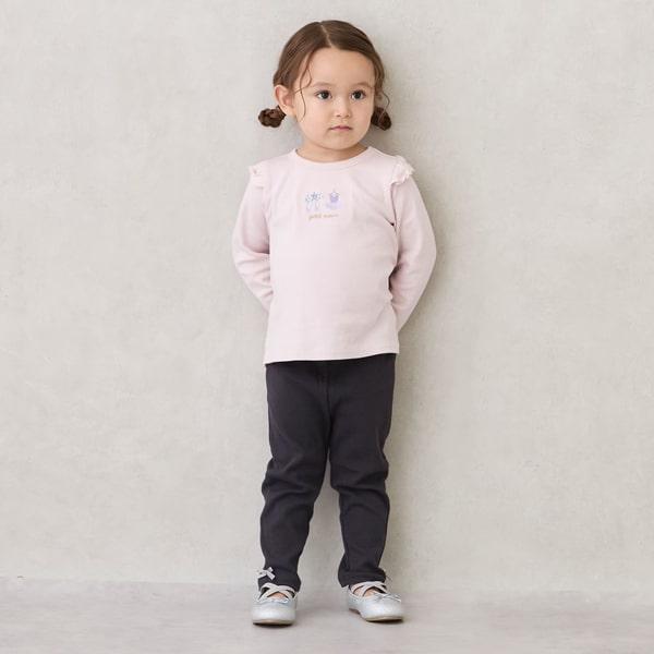 petit main 30％OFFセールレギンス10分丈 プティマイン 女の子 10分丈