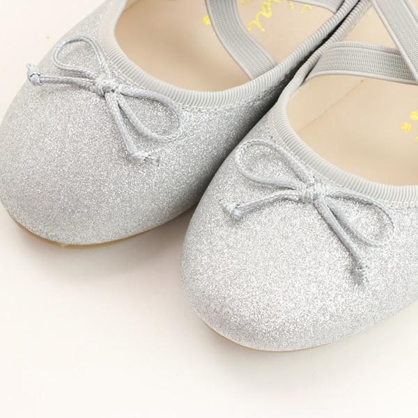 petit main バレエシューズ プティマイン 靴 女の子 リボン キッズ