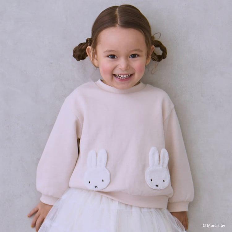 petit main 30％OFFセールmiffy モチーフトレーナー ミッフィー