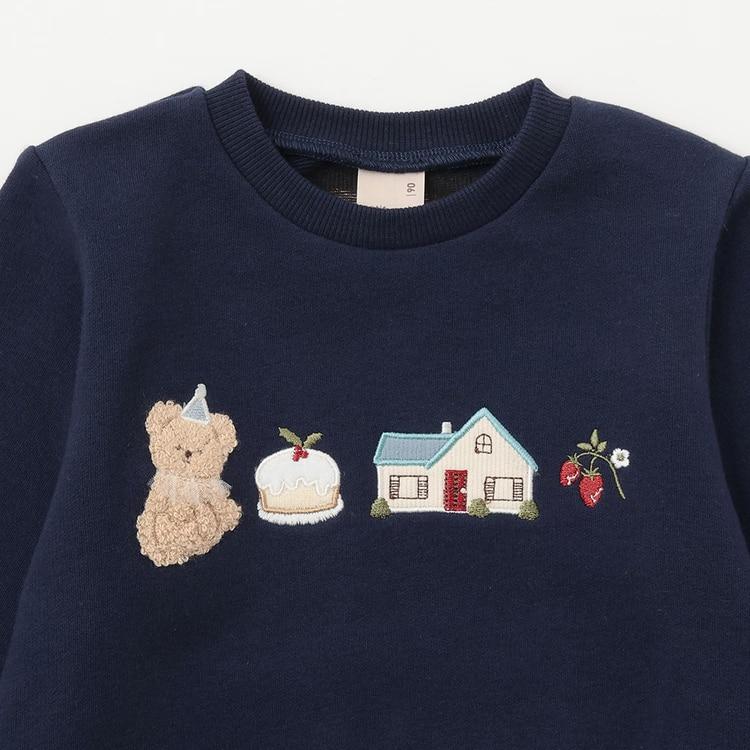 petit main 30％OFFセールフワのびっと アソートアップリケトレーナー