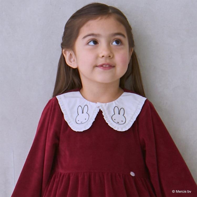 petit main 30％OFFセールmiffy ミッフィー 衿ティアード 長袖