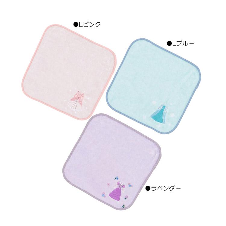 petit main Disney タオルハンカチ ディズニー プリンセス アナ雪
