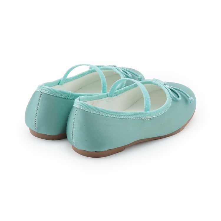 petit main バレエシューズ プティマイン 靴 女の子 リボン キッズ