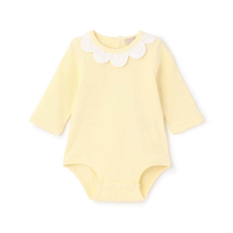 petit main スカラップ衿 ロンパース プティマイン ベビー 70-80cm