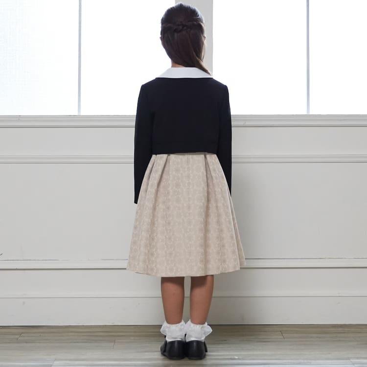 petit main プティマイン ジャケット＆ワンピースセット 女の子 110