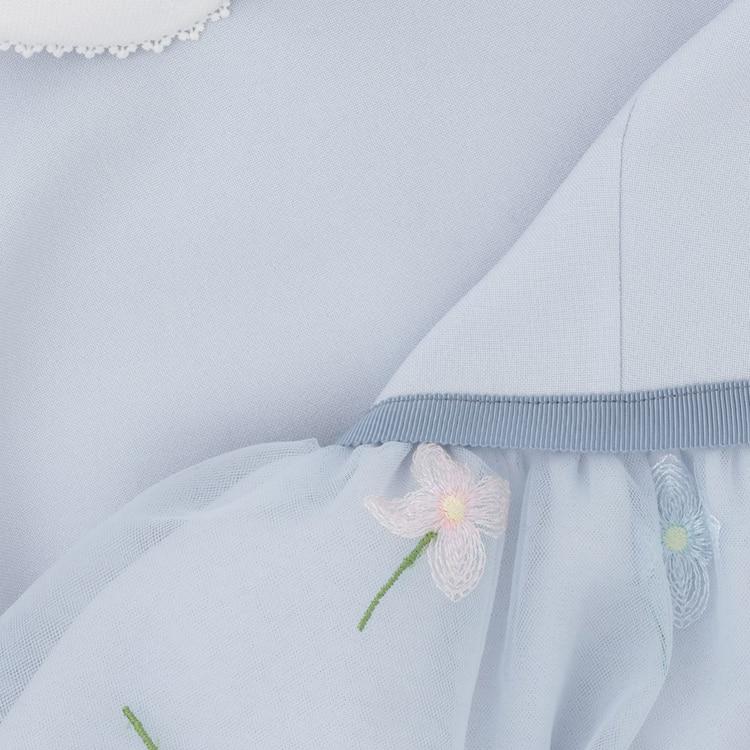 petit main プティマイン ジャケット＆フラワー刺しゅうワンピース