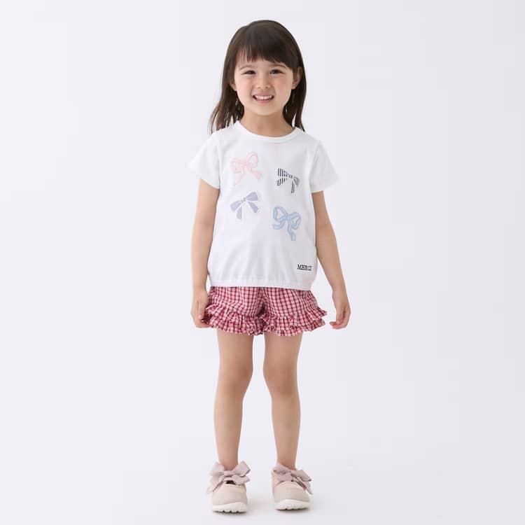 petit main 30％OFFセール 【接触冷感】ちびフリルショートパンツ
