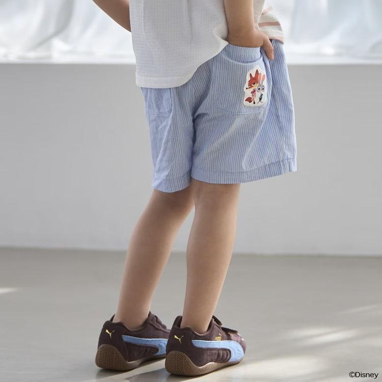 petit main ズートピア 刺しゅうハーフパンツ 男の子 女の子 キッズ