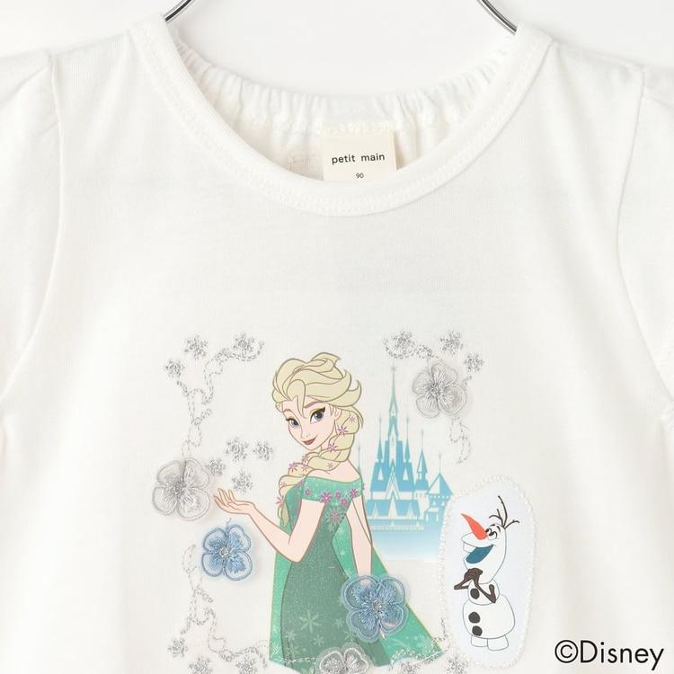 petit main Disney プティマイン ディズニー プリンセス 半袖Tシャツ 