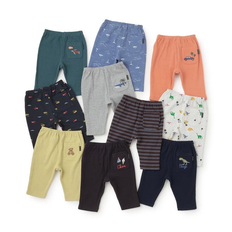 30％OFFセール レギンス2枚セット 男の子 7分丈 2P プティマイン 80-130cm 男の子 ベビー キッズ 子供服 9562102 petit main K 新作 2602 70 爆買 | petit main | 16