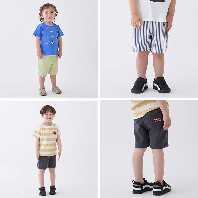 petit main 30％OFFセール ショートパンツ2枚セット 男の子 2P