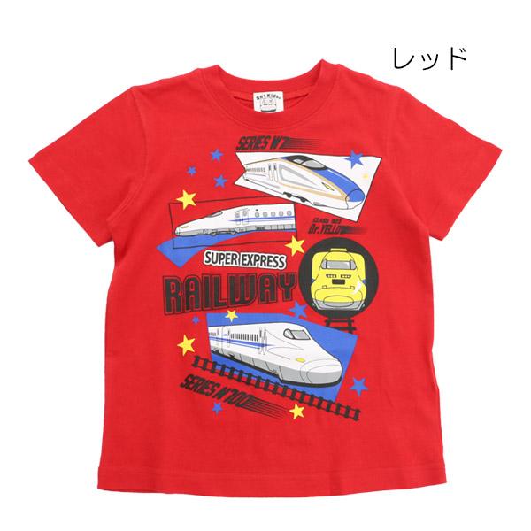 全て新品　新幹線好きな男の子に　子供服　100サイズ Sn't Kids 10％OFFセール 半袖Tシャツ 新幹線 JR 100-130cm キッズ