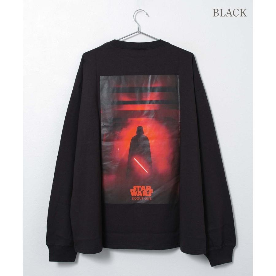 大人サイズスター・ウォーズ 長袖Tシャツ ローグ・ワン ルーズ