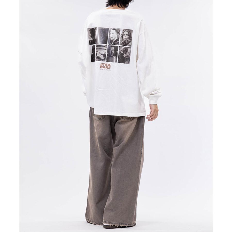 大人サイズ スター・ウォーズ グリッド長袖Tシャツ ローグ・ワン
