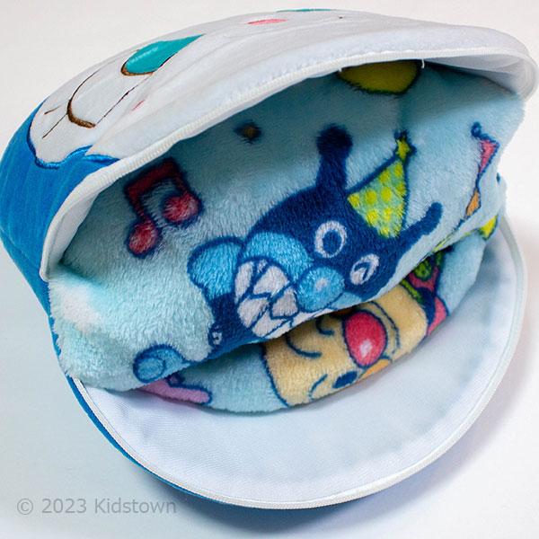 BANDAI（バンダイ） 送料無料 コキンちゃん ポーチ付き ブランケット