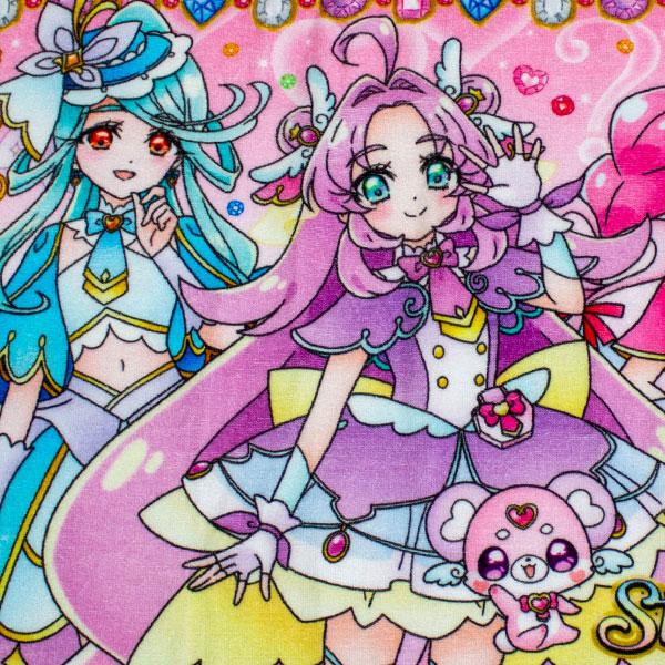 BANDAI（バンダイ） 名探偵プリキュア ミニバスタオル 綿100％ 約50