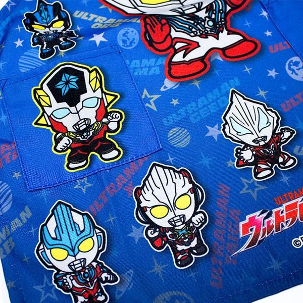 送料無料 ウルトラヒーローズ ウルトラマンタイガ エプロン 110cm 約44