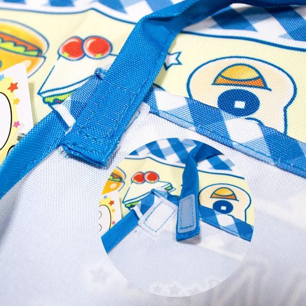 送料無料 アンパンマン 子供 エプロン 110cm ブルー 44×40cm 送料無料 アンパンマン 子供 エプロン 110cm ブルー 44×40cm