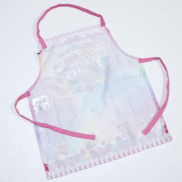 送料無料 アンパンマン 子供 エプロン 110cm ピンク 44×40cm 送料無料 アンパンマン 子供 エプロン 110cm ピンク 44×40cm