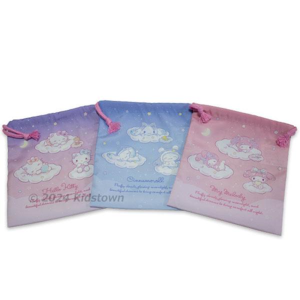 サンリオ　ハンカチ・巾着袋セット〜BOX72 サンリオ ハンカチ・巾着袋セット〜BOX72 キャラクターグッズ