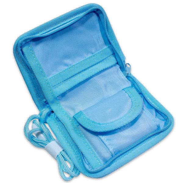 BANDAI（バンダイ） 送料無料 星のカービィ 窓付き財布 ブルー 約H100