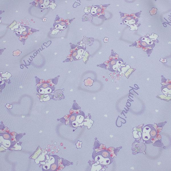 クロミ 巾着 L 約H385×W340mm エプロン 体操服 上履き 上靴 kuromi