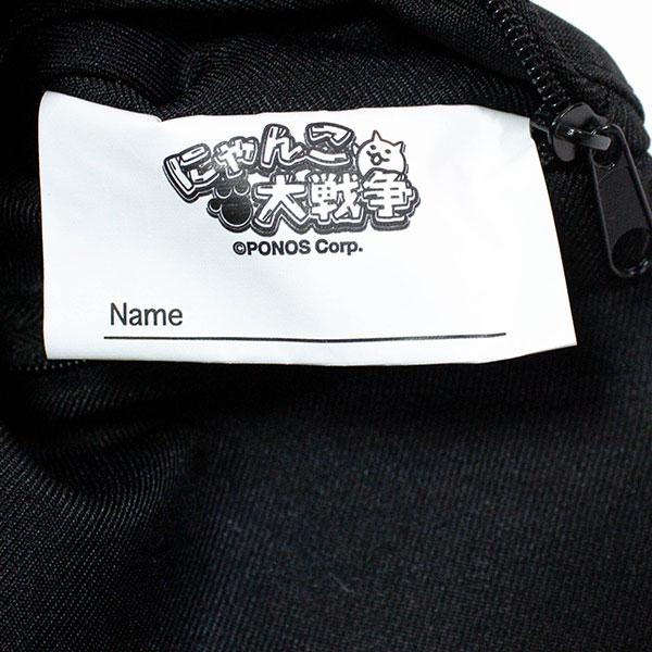 送料無料 にゃんこ大戦争 ポケットポーチ 約H110×W145×D25mm NYANKO