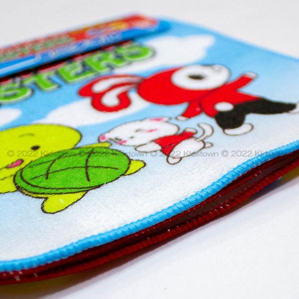 まいぜんシスターズ ミニタオル3枚組 870641 青 ピンク 黄色 約16×16cm