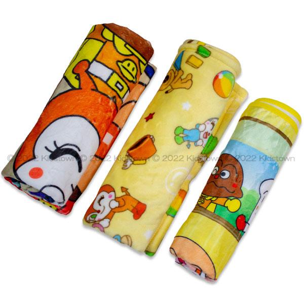 送料無料 アンパンマン お昼寝毛布 約85×115cm 227800YE 積み木柄 イエロー 毛布 膝掛け 膝かけ ひざかけ もうふ おひるね ブランケット あんぱんまん|kidstown|06