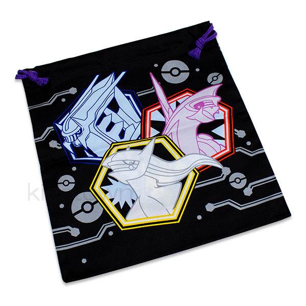 ポケットモンスター 巾着m Hpk4 0 約26 5 29 5cm 黒 日本製 ポケモン 袋 きんちゃく 体操服入れ 年間定番 上靴入れ 上履き入れ 給食エプロン入れ