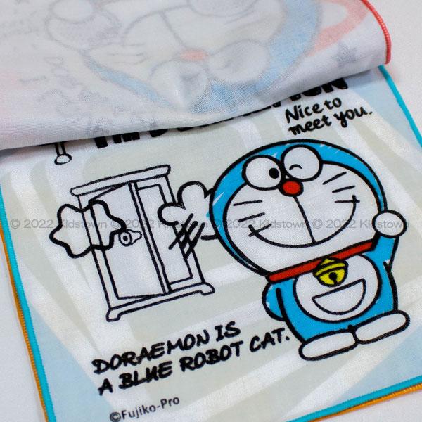 ドラえもん ミニガーゼハンカチ3枚組 約18×18cm 綿100％ I'm Doraemon