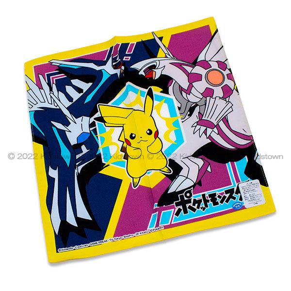 ポケモン ハンカチ 約30 30cm パルキア ディアルガ柄 日本製 ポケットモンスター Pocket Monsters Thalasa