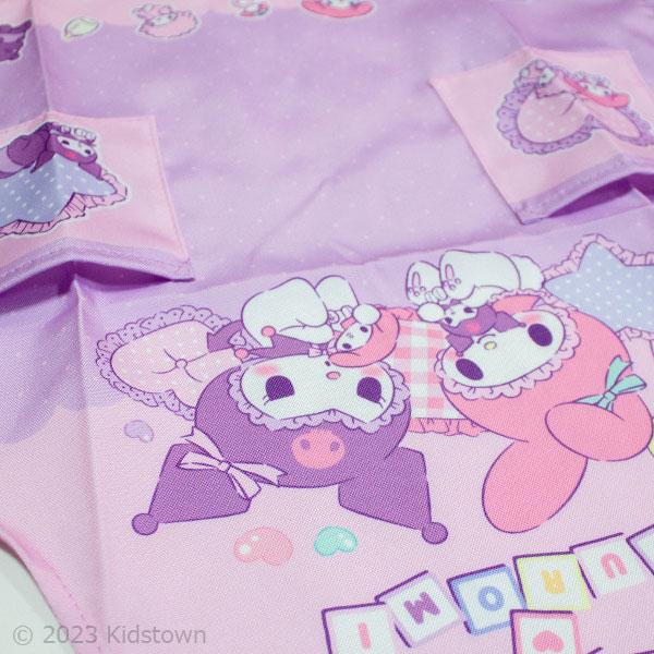 ハローキティ 送料無料 マイメロディ＆クロミ エプロン 110cm 約44