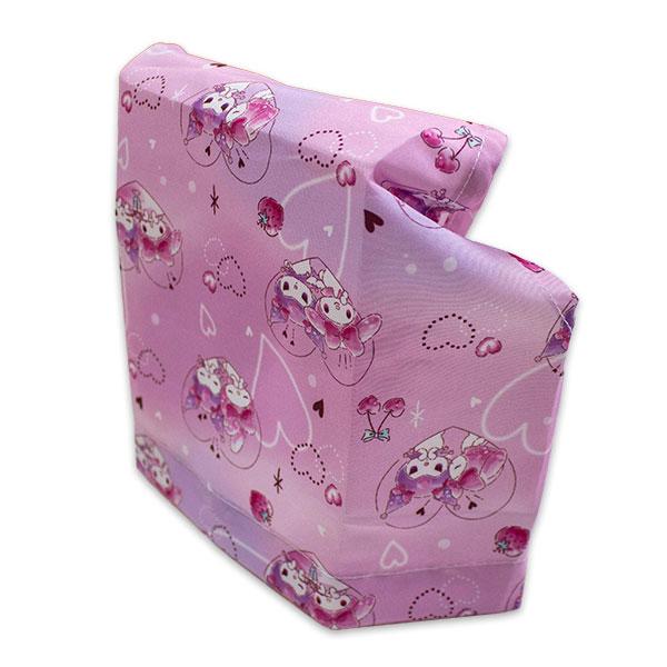 送料無料 マイメロディ＆クロミ 三角巾付き子供エプロン 130cm