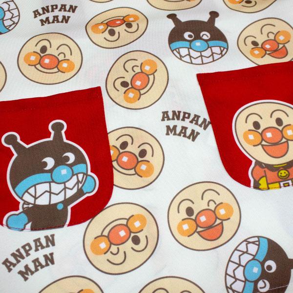 送料無料 アンパンマン 子供エプロン H型 100cm〜110cm対応 anpanman