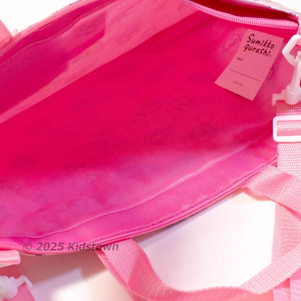 すみっコぐらし 送料無料 2wayトートバッグ ピンク 天使なえびてん