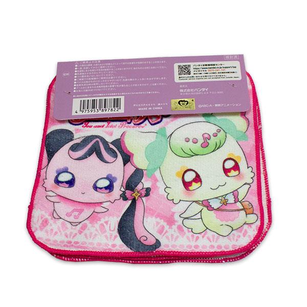 BANDAI キミとアイドルプリキュア ミニタオル3枚組 デフォルメ柄 約16