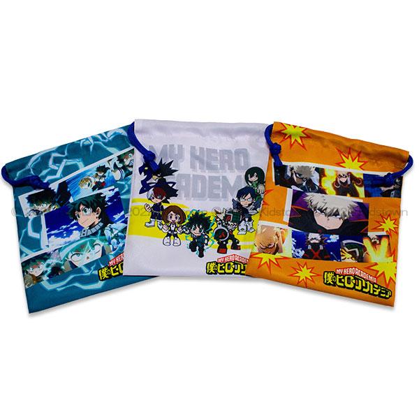BANDAI（バンダイ） 送料無料 僕のヒーローアカデミア 巾着 3枚組 S