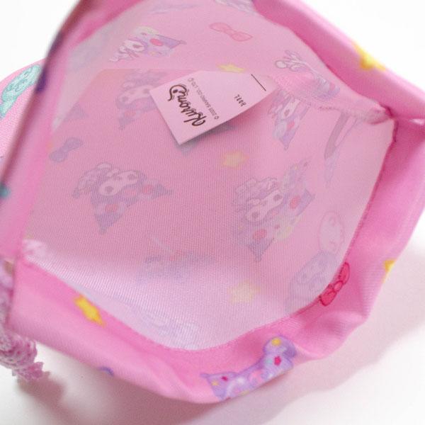 クロミ 送料無料 巾着 3枚組 Sサイズ 約18×21cm ポリエステル100