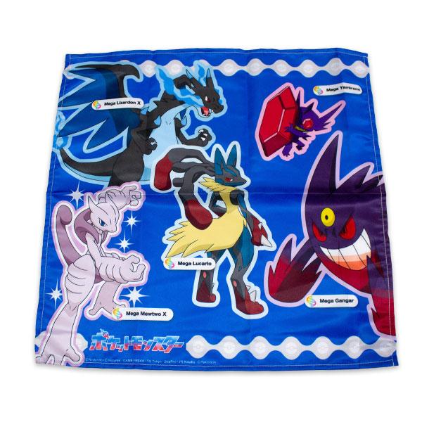 Pokemon（ポケモン） 送料無料 大判ハンカチ3枚組 メガレックウザ柄