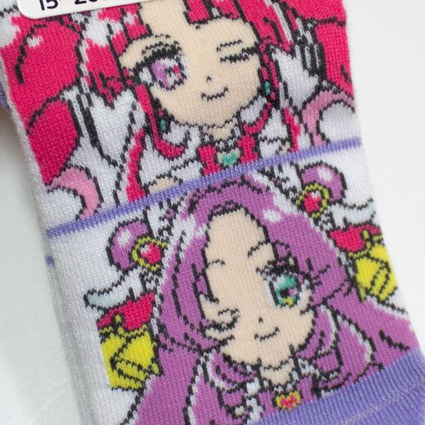 名探偵プリキュア クルー丈ソックス キュアアンサー＆キュア