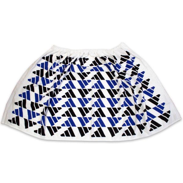 送料無料 アディダス ラップタオル ブラック×ネイビー 約62×120cm 巻き